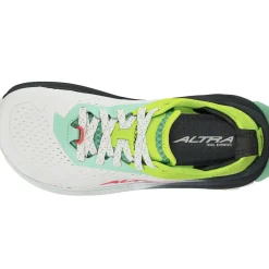 Altra Womens Olympus 6 Trail Shoes - Gray-Lime