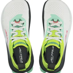 Altra Womens Olympus 6 Trail Shoes - Gray-Lime