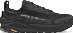 Altra Womens Olympus 6 Trail Shoes - Black-Black