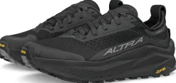 Altra Womens Olympus 6 Trail Shoes - Black-Black
