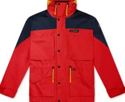 Berghaus Unisex Mera Peak 2000 Jacket - Mountain Carmine-Dusk-Amber