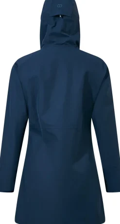 Berghaus Womens Omeara Long Shell Jacket - Dusk
