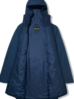 Berghaus Womens Omeara Long Shell Jacket - Dusk