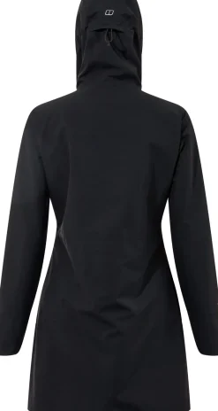Berghaus Womens Omeara Long Shell Jacket - Black