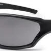 BLOC Beck Sunglasses - Matt Black-Polarised Grey