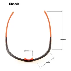 BLOC Beck Sunglasses - Matt Black-Polarised Grey