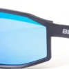 BLOC Blade 2 Sunglasses - Matt Black-Blue Mirror