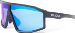 BLOC Blade 2 Sunglasses - Matt Black-Blue Mirror