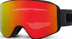 BLOC Eighty-Five Goggle - Matt Black-Red Mirror-Cat 2