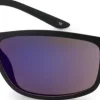 BLOC Hornet Two Sunglasses - Matt Black-Blue Mirror