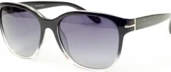 BLOC Lilly Sunglasses - Crystal Black Fade-Grey Graduated