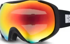 BLOC Mask Goggle - Matt Black-Dark Brown Red Mirror