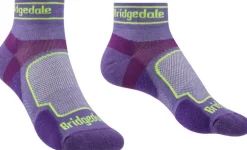 Bridgedale Womens TRAIL RUN Ultralight T2 Coolmax Sport Low Socks - Purple