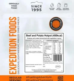 Expedition Foods Beef and Potato Hotpot - 450kcal