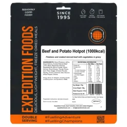 Expedition Foods Beef and Potato Hotpot - 1000kcal
