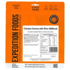 Expedition Foods Chicken Korma with Rice - 800kcal