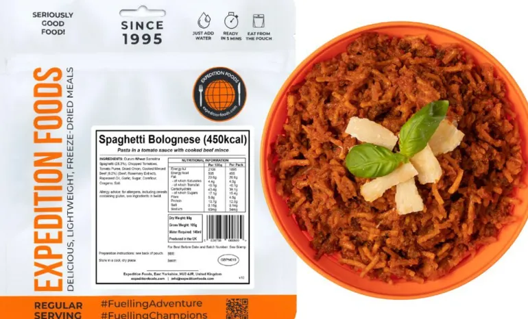 Expedition Foods Spaghetti Bolognese - 450kcal