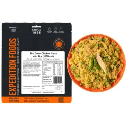 Expedition Foods Thai Green Chicken Curry with Rice - 1000kcal