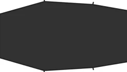 Fjallraven Abisko Lite 3 Footprint - Black