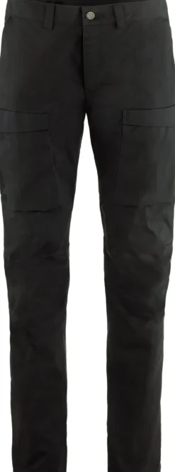 Fjallraven Mens Abisko Hybrid Trail Trousers - Black
