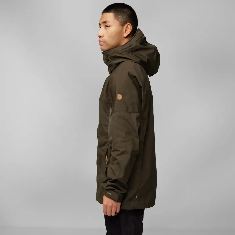 Fjallraven Mens Kaipak Jacket - Dark Olive
