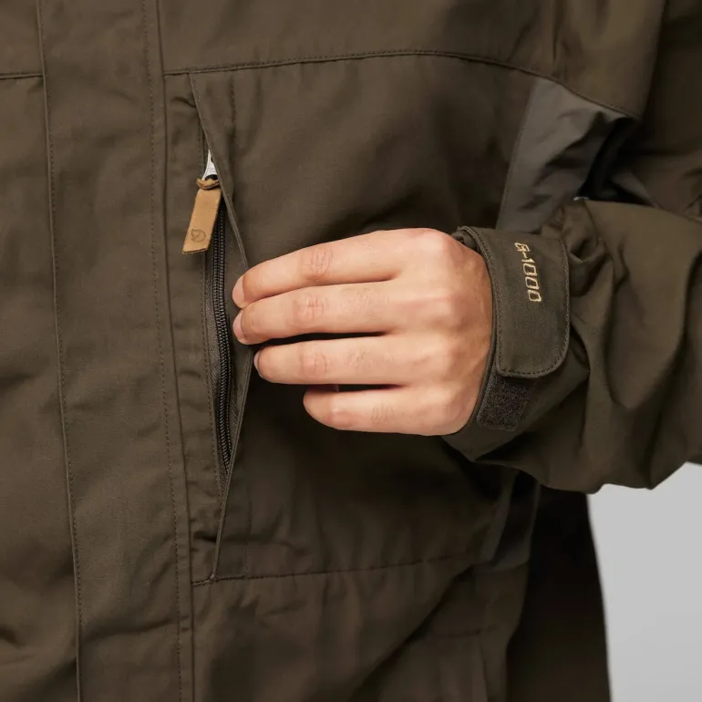 Fjallraven Mens Kaipak Jacket - Dark Olive