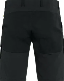 Fjallraven Mens Keb Shorts - Black-Black