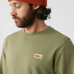 Fjallraven Mens Vardag Sweater - Green