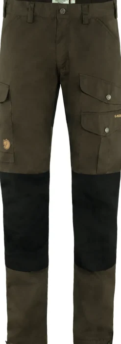 Fjallraven Mens Vidda Pro Trousers - Dark Olive-Black
