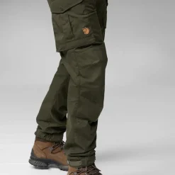 Fjallraven Mens Vidda Pro Trousers - Dark Olive-Black
