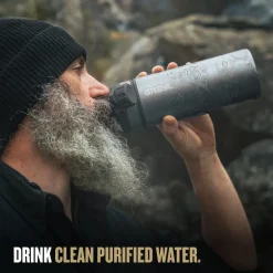 GRAYL GeoPress Ti Purifier Plus Cook Lid - Covert Black