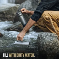 GRAYL GeoPress Ti Purifier Plus Cook Lid - Covert Black