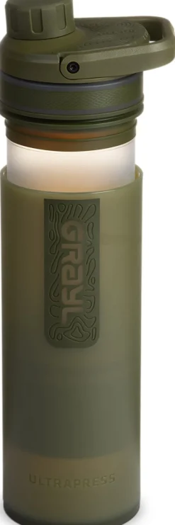 GRAYL UltraPress Purifier Bottle - Olive Drab