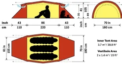 Hilleberg Kaitum 3 Tent - Green