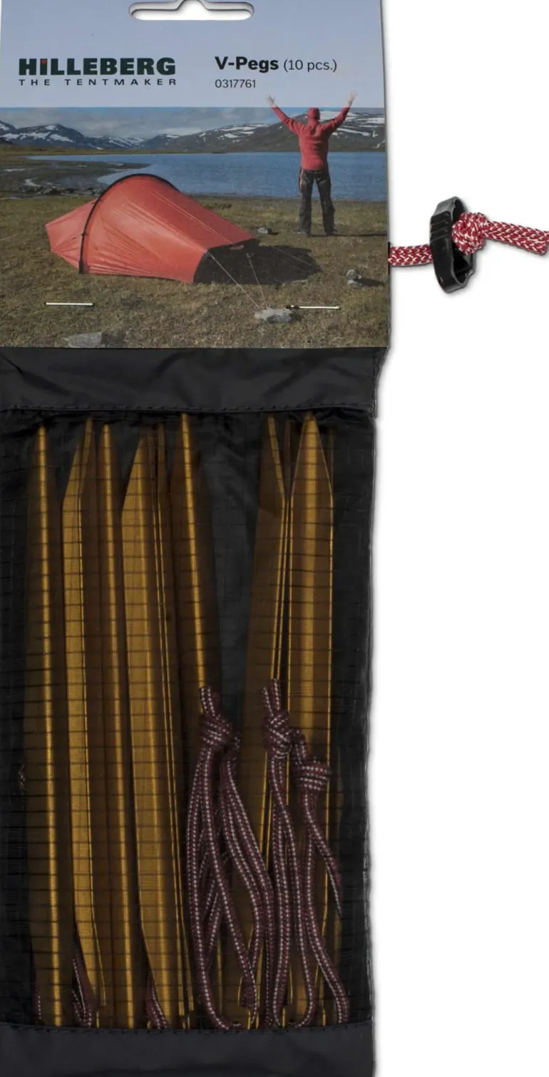Hilleberg V-Pegs - 10 Pack
