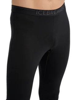 Icebreaker Mens 200 Oasis Leggings - Black