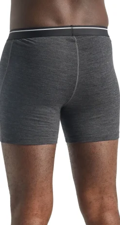 Icebreaker Mens Anatomica Boxers - Jet Heather