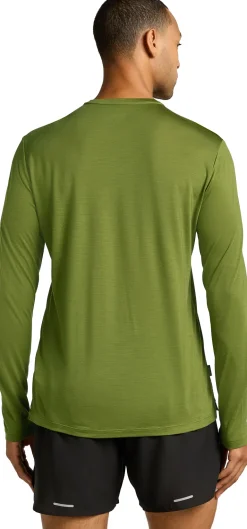 Icebreaker Mens Merino 125 Cool-Lite Sphere III LS Tee - Spagnum