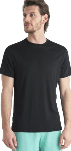 Icebreaker Mens Merino 125 Cool-Lite Sphere III SS Tee - Black