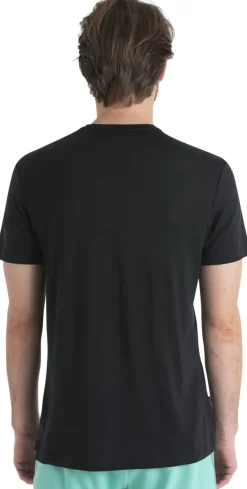 Icebreaker Mens Merino 125 Cool-Lite Sphere III SS Tee - Black