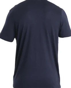 Icebreaker Mens Merino 150 Tech Lite III SS Tee - Midnight Navy