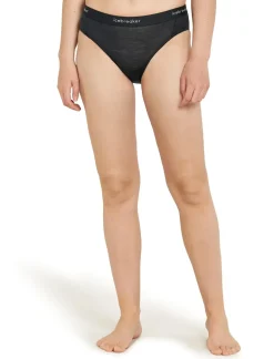 Icebreaker Womens 125 Cool-Lite Sprite Hipster - Black