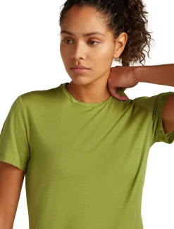 Icebreaker Womens Merino 125 Cool-Lite Sphere III SS Tee - Olive