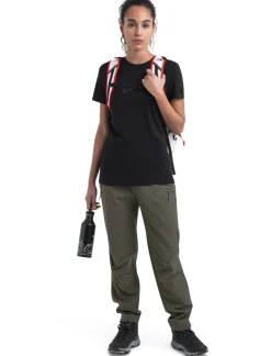 Icebreaker Womens Merino 150 Tech Lite III SS Tee - Black