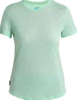 Icebreaker Womens Merino 125 Cool-Lite Sphere III SS Scoop Tee - Glass