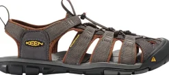 Keen Mens Clearwater CNX Sandals - Raven-Tortoise Shell