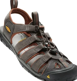 Keen Mens Clearwater CNX Sandals - Raven-Tortoise Shell
