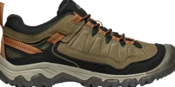 Keen Mens Targhee IV Waterproof Shoes - Sea Turtle-Roasted Pecan