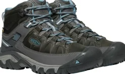Keen Womens Targhee III Mid Waterproof Boots - Magnet-Atlantic Blue