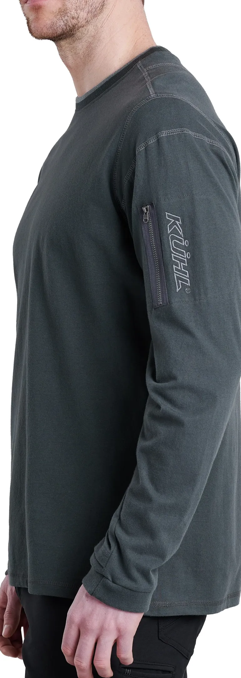 Kuhl Mens Kommando Crew - Carbon